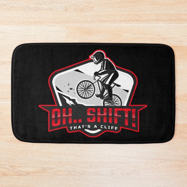Item preview, Oh Shift, Mountain Biking Joke Shirt designed and sold by jacks-tees.