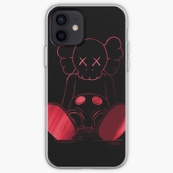 Red and Black companion iPhone Soft Case