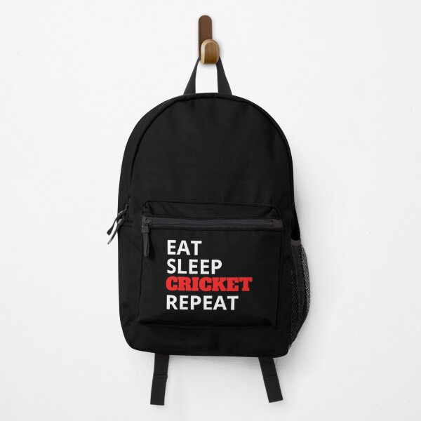 Item preview, Eat Sleep Cricket Repeat designed and sold by HobbyRoost.