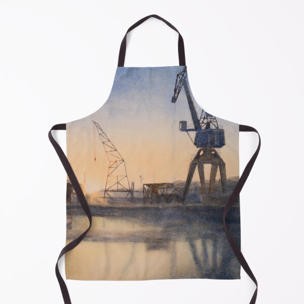 Item preview, Winter Sunset - watercolour by Einar Aasen designed and sold by Einar Aasen.