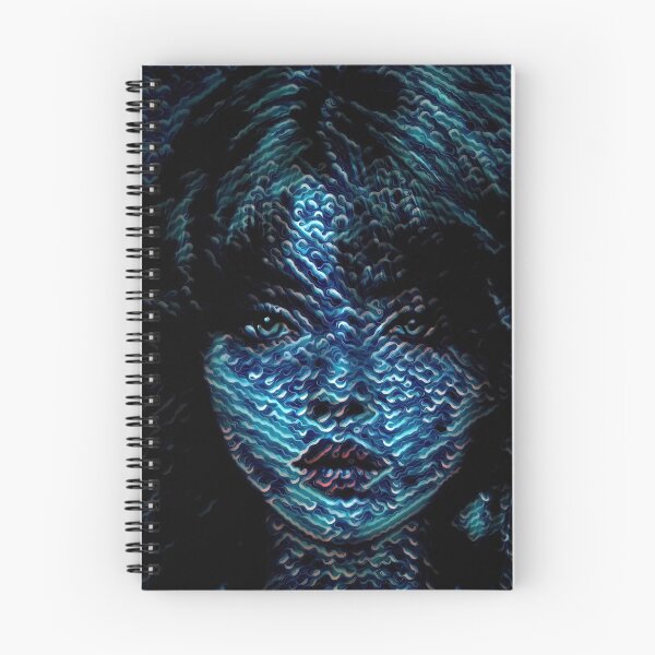 Item preview, Water Girl Portrait | AI-Generated Art designed and sold by Canavas.