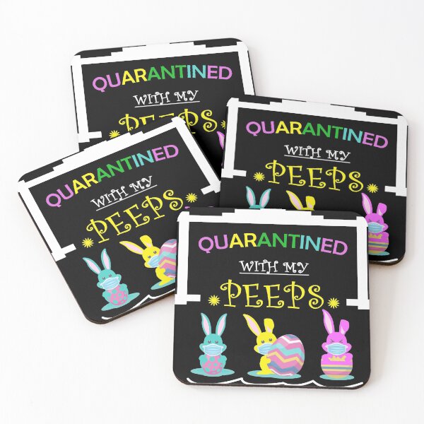 Item preview, Quarantined With My Peeps, Happy Easter Day designed and sold by zakariadesigner.