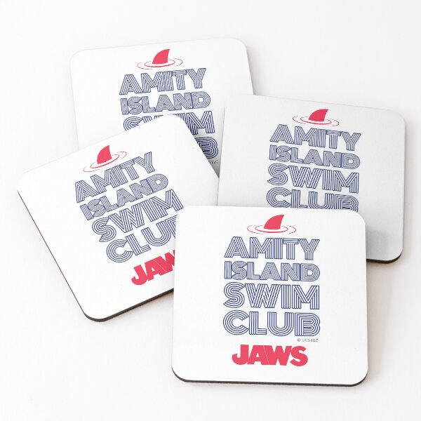 Item preview, JAWS JAWS MOVIE - BEST FILM SHARKS - USA - AMITY ISLAND SWIM CLUB 1975 designed and sold by Tropical Blood.