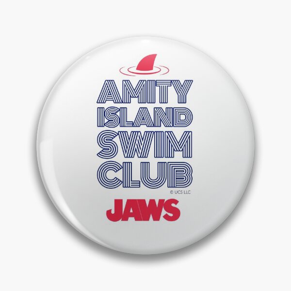 Item preview, JAWS JAWS MOVIE - BEST FILM SHARKS - USA - AMITY ISLAND SWIM CLUB 1975 designed and sold by Tropical Blood.