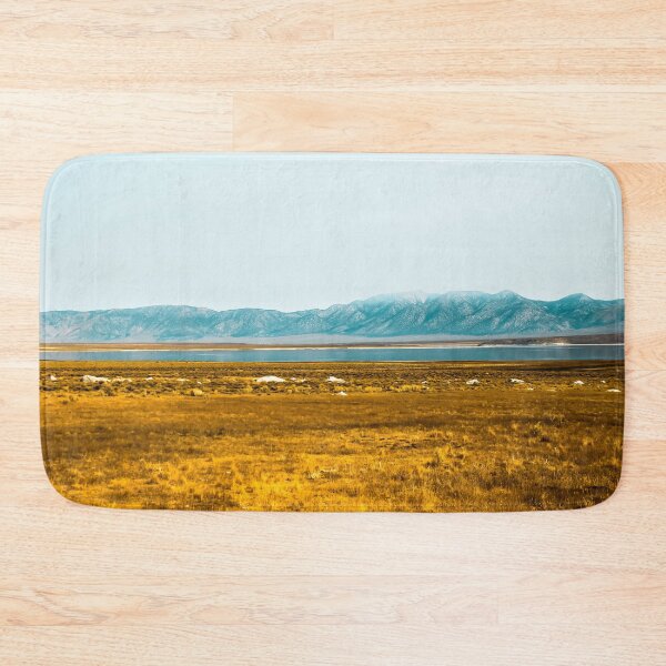 Item preview, dry grass field and mountains background in California designed and sold by Mrvell.