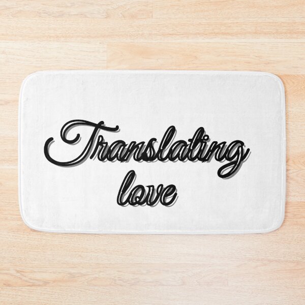 Item preview, Translating Love designed and sold by China Decoded.