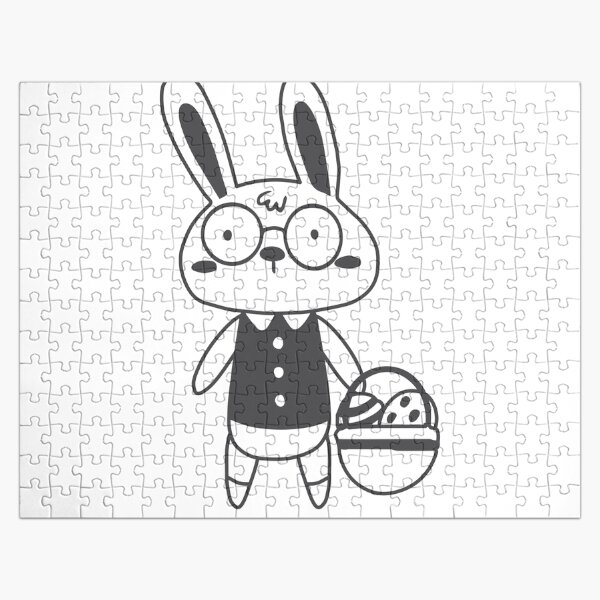 Artikel-Vorschau von Hase mit Brille, designt und verkauft von Anibar Shop⭐.