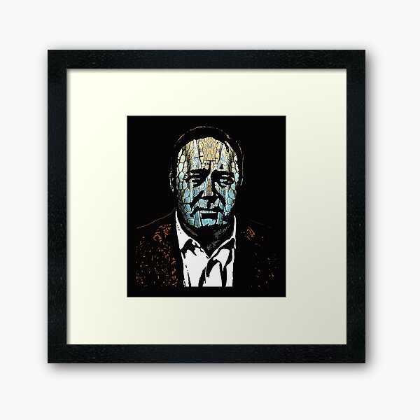 Alex Jones - Lizard Skinned Framed Art Print