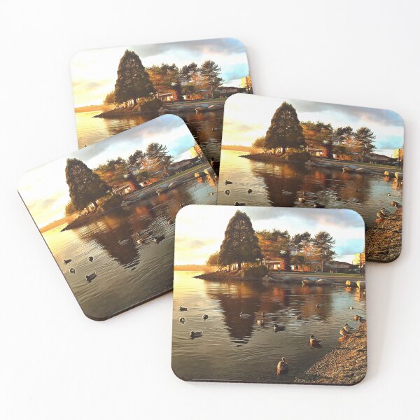 Item preview, Ducks at Sunset on Lake Washington designed and sold by SeaChangeDesign.