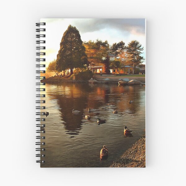 Item preview, Ducks at Sunset on Lake Washington designed and sold by SeaChangeDesign.