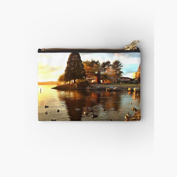 Item preview, Ducks at Sunset on Lake Washington designed and sold by SeaChangeDesign.