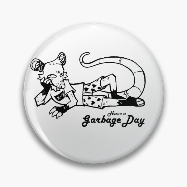 Item preview, Garbage Day Opossum designed and sold by dogbuoy.