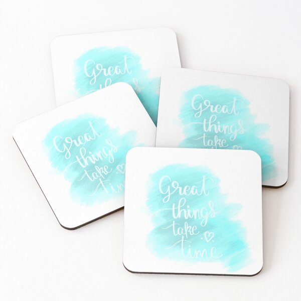 Item preview, Great Things Take Time designed and sold by artbynicki.