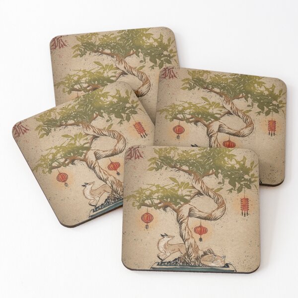 Item preview, Bonsai fox designed and sold by Littlebadwren.