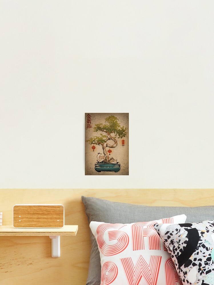 Fotodruck for Sale mit "Bonsai Fuchs" von Littlebadwren | Redbubble