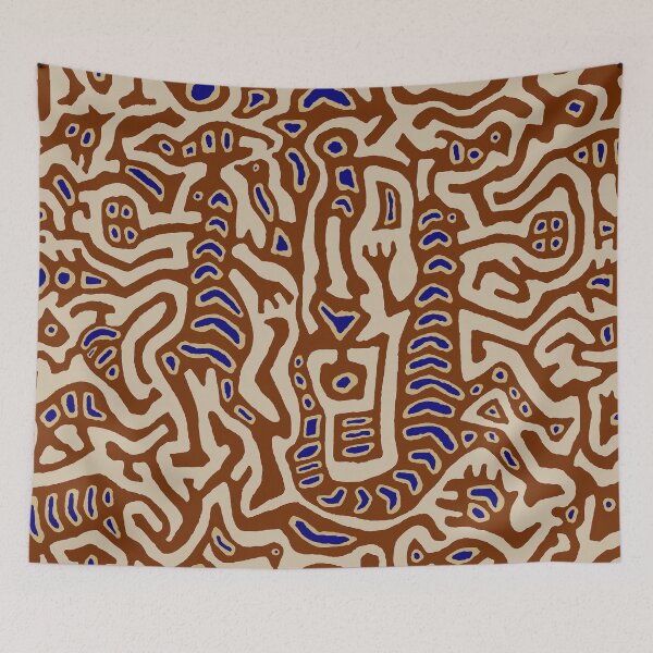 Item preview, Shaman Serpent Spirits - San Blas Islands designed and sold by Esprit-Mystique.