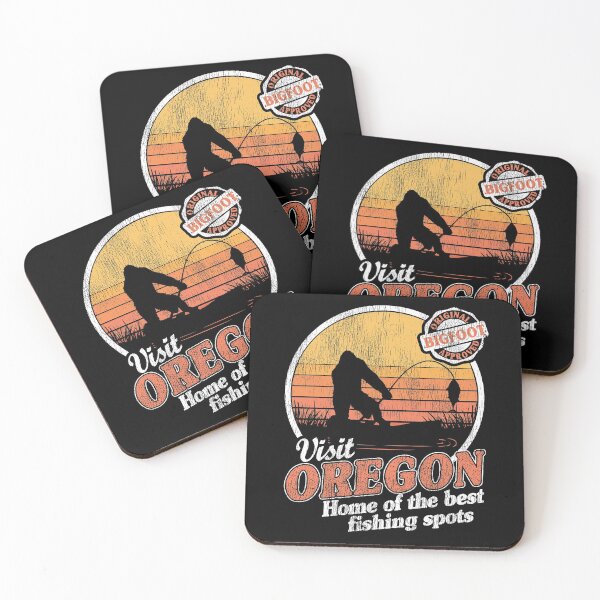 Item preview, Funny Bigfoot Sasquatch Fishing Gift Vintage Retro designed and sold by Stronzi.