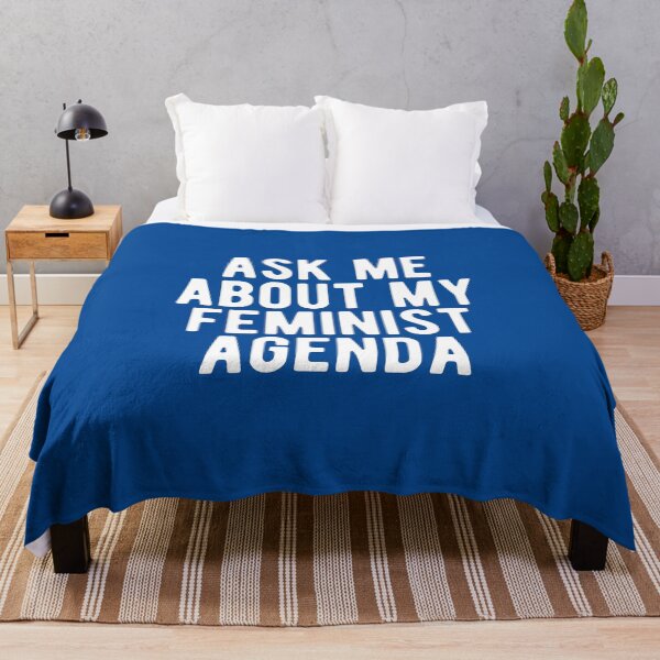 Item preview, Ask Me About My Feminist Agenda #1 designed and sold by SalahBlt.