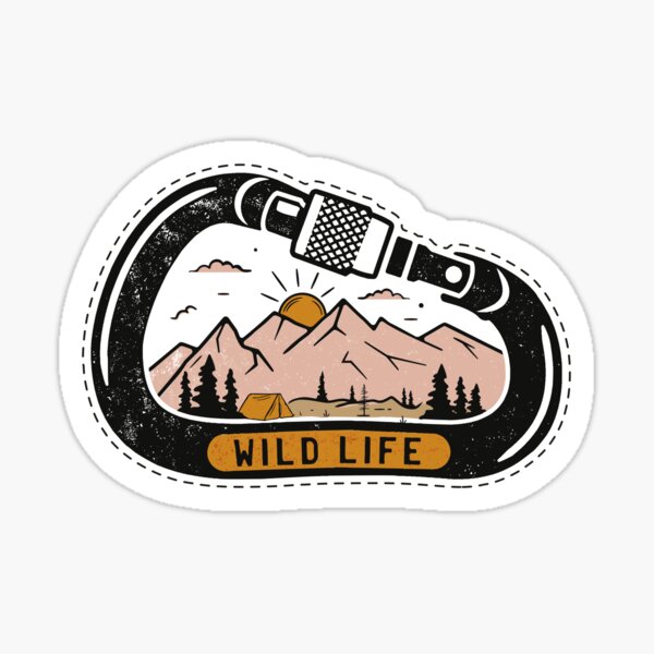 The Wild Life Sticker
