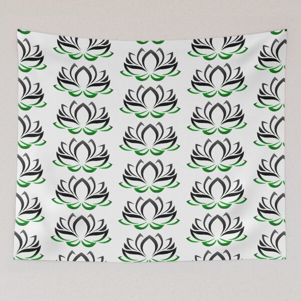 Item preview, Gentle "Pocket" Lotus Flower In Black Hue designed and sold by RosieSunflower.