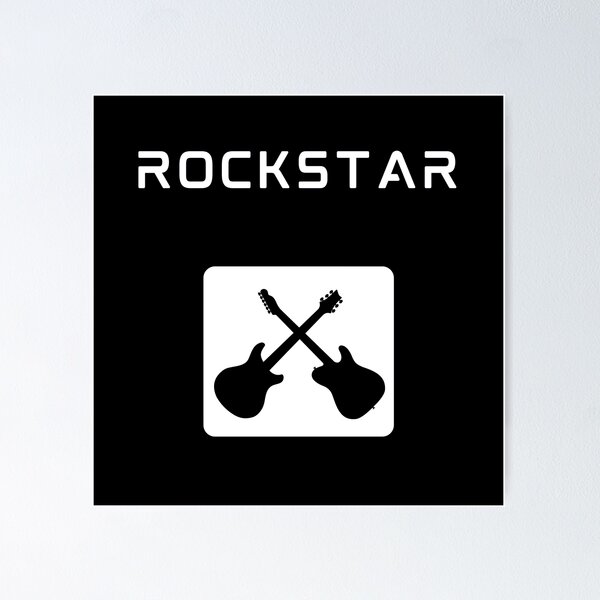 Item preview, Rockstar (Black) designed and sold by Voxarto.