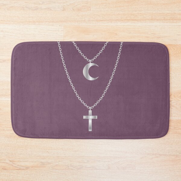 Item preview, Silver necklace Christian cross designed and sold by EngineerGoC.