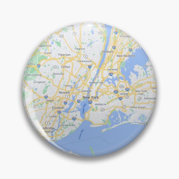 Item preview, NEW YORK CITY - MAPS - GOOGLE MAPS - SMART PEOPLE designed and sold by HappyDays-.