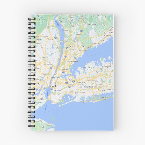 Item preview, NEW YORK CITY - MAPS - GOOGLE MAPS - SMART PEOPLE designed and sold by HappyDays-.