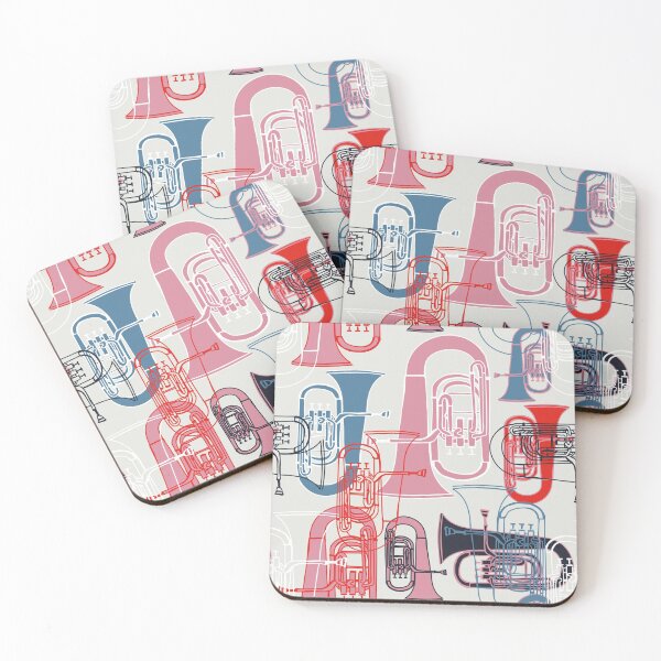 Item preview, Tuba Tastic Repeat Pattern designed and sold by NattyDesigns.