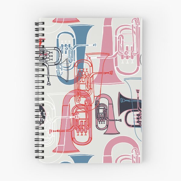 Item preview, Tuba Tastic Repeat Pattern designed and sold by NattyDesigns.