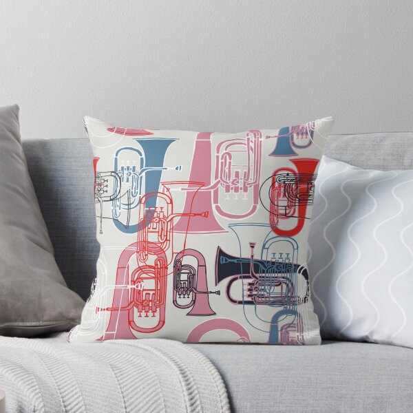 Item preview, Tuba Tastic Repeat Pattern designed and sold by NattyDesigns.