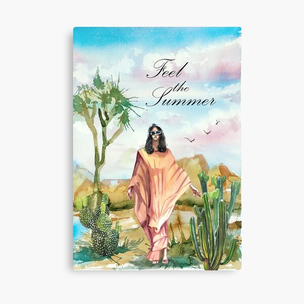 Feel the summer Canvas Print