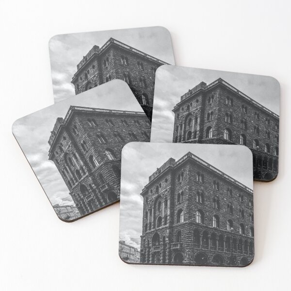 Item preview, Black and white building | Architecture designed and sold by Khoji Azizov.