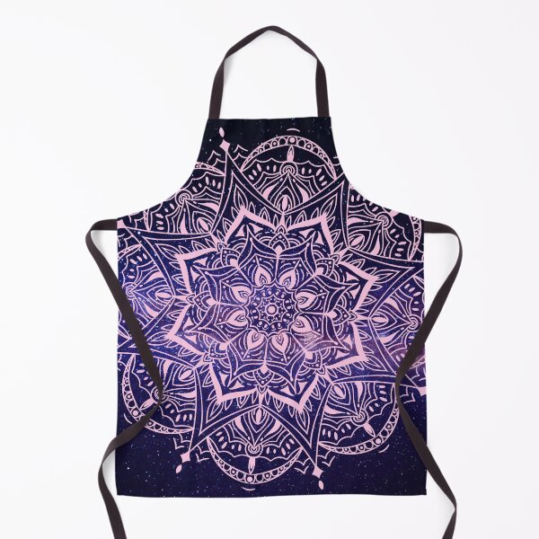 Item preview, Yoga mandala scrub pink space backgound designed and sold by Yogawoman.