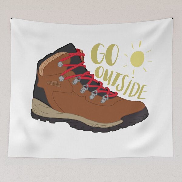 Item preview, GO OUTSIDE Hiking Boot designed and sold by abbeygfrerer.