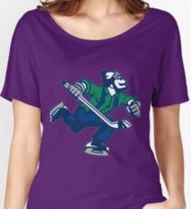 Ice hockey go canucks Women's Relaxed Fit T-Shirt