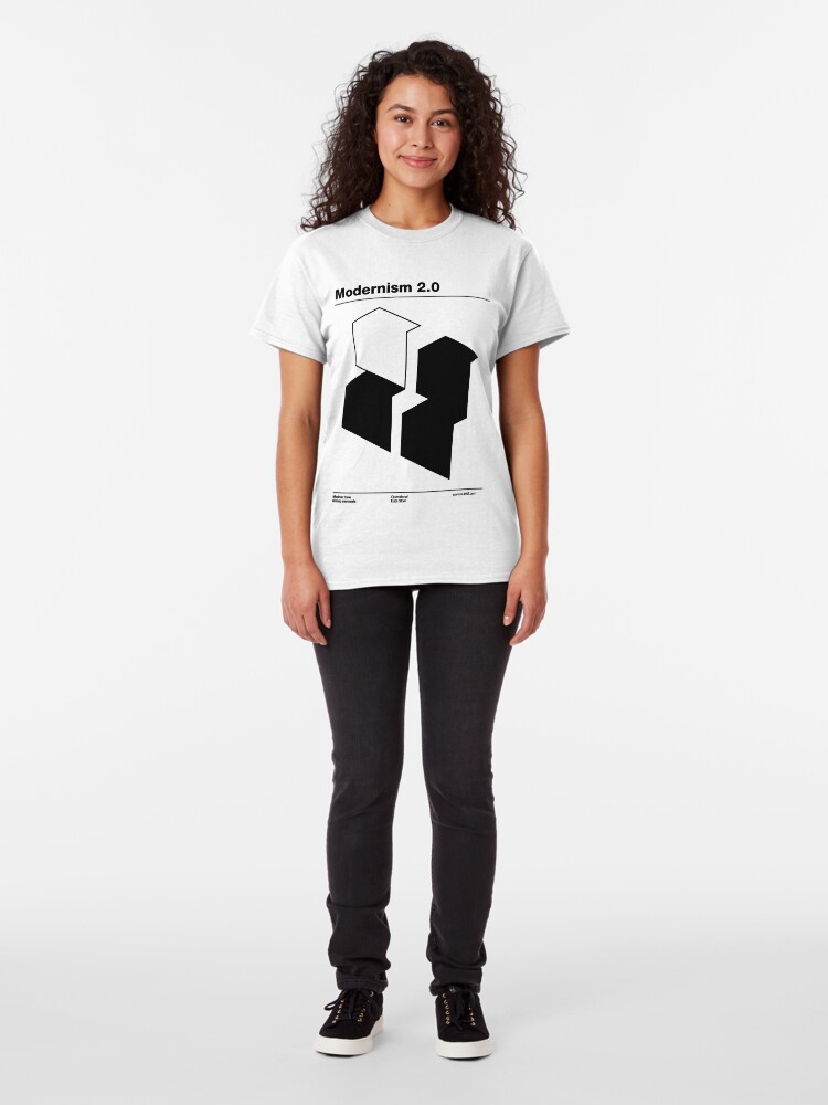 Alternate view of Modernism 2.0 (b) Classic T-Shirt