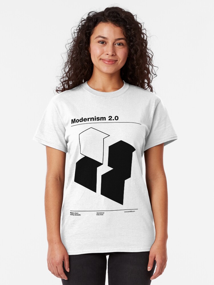 Alternate view of Modernism 2.0 (b) Classic T-Shirt