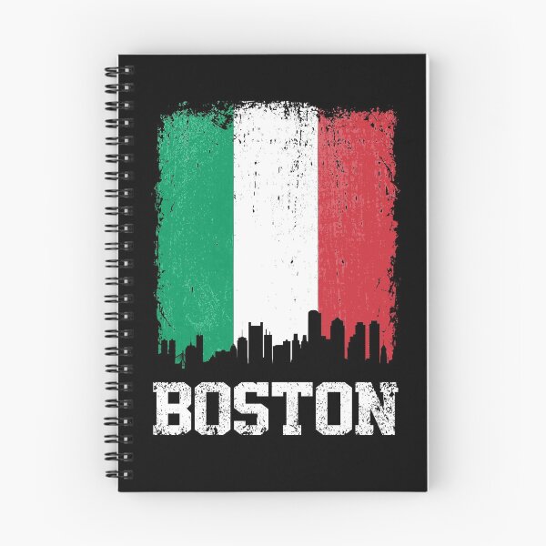 Item preview, Vintage Boston Italian Flag Skyline Pride designed and sold by pixeljamz.