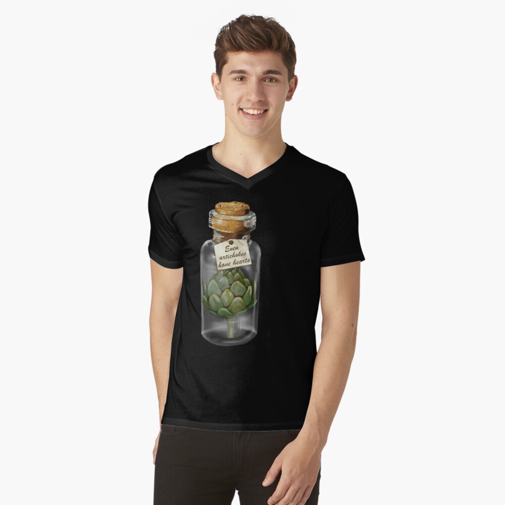 Artikel-Vorschau von T-Shirt mit V-Ausschnitt, designt und verkauft von drawnexplore.