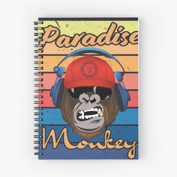Item preview, Monkey Paradise Deadfamous Illustration designed and sold by Dead-Famous.