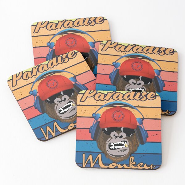 Item preview, Monkey Paradise Deadfamous Illustration designed and sold by Dead-Famous.