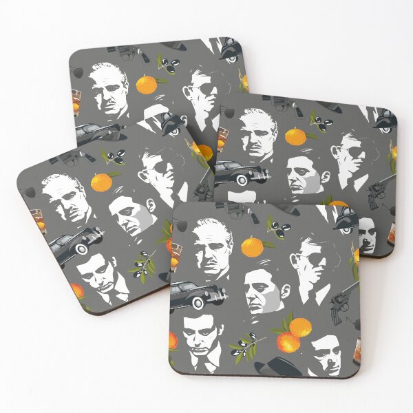 Item preview, oranges, olives and a hint of vintage crime - gray designed and sold by kobyakov.