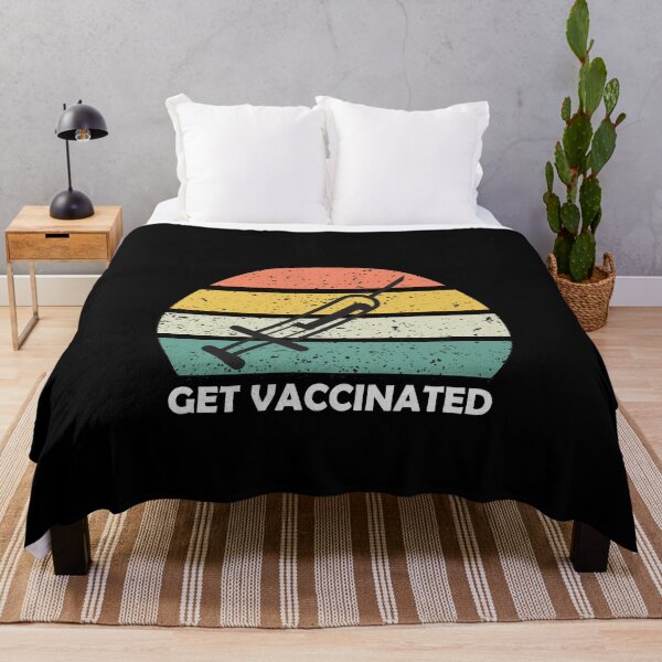 Item preview, Get vaccinated Classic vintage t-shirt designed and sold by CHAYBOBS.