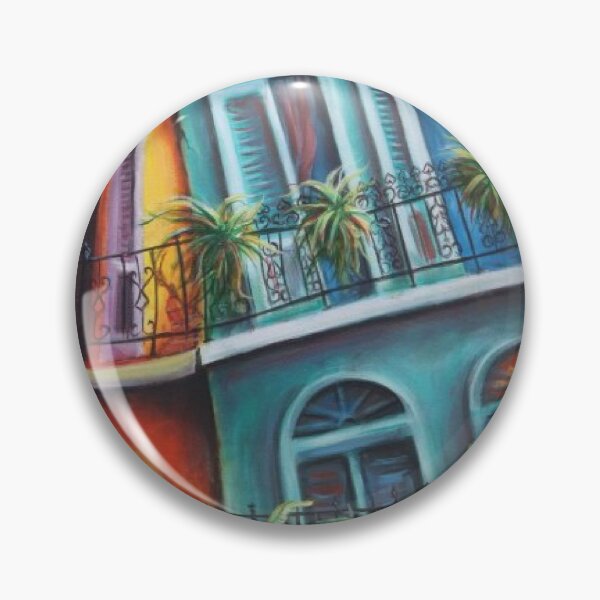 Item preview, " Faulkner House in Blue " designed and sold by rayholtart.