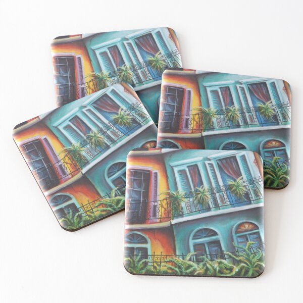 Item preview, " Faulkner House in Blue " designed and sold by rayholtart.