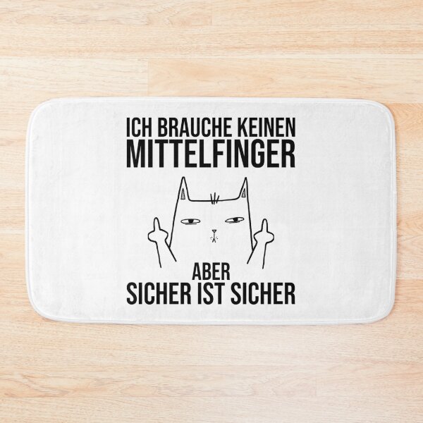 Artikelvorschau, Ich Brauche Keinen Mittelfinger Sicher Ist Sicher entworfen und verkauft von leofel.