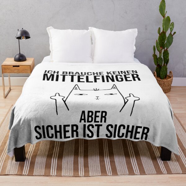 Artikelvorschau, Ich Brauche Keinen Mittelfinger Sicher Ist Sicher entworfen und verkauft von leofel.