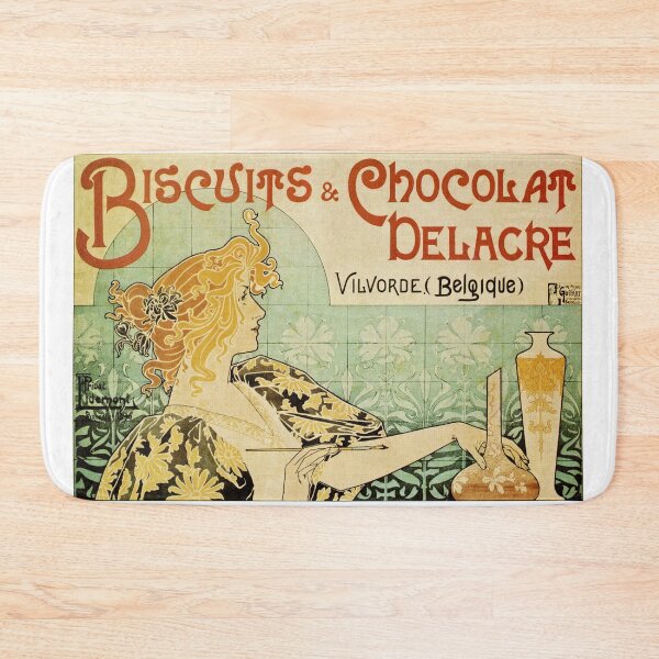 Item preview, Biscuits & Chocolat Delacre - Vintage French Cookie Poster designed and sold by Paul David Wilson.
