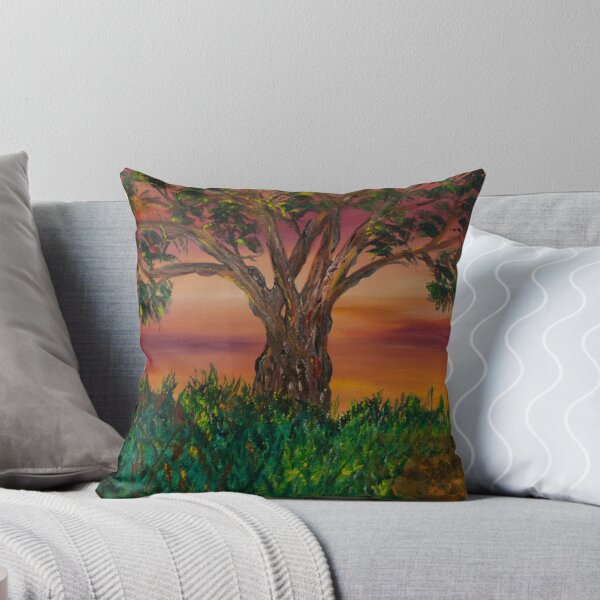 Item preview, Bottle Brush Tree at sunset designed and sold by James Bryron Love.